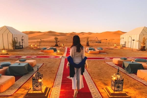 Merzouga luxury camp
